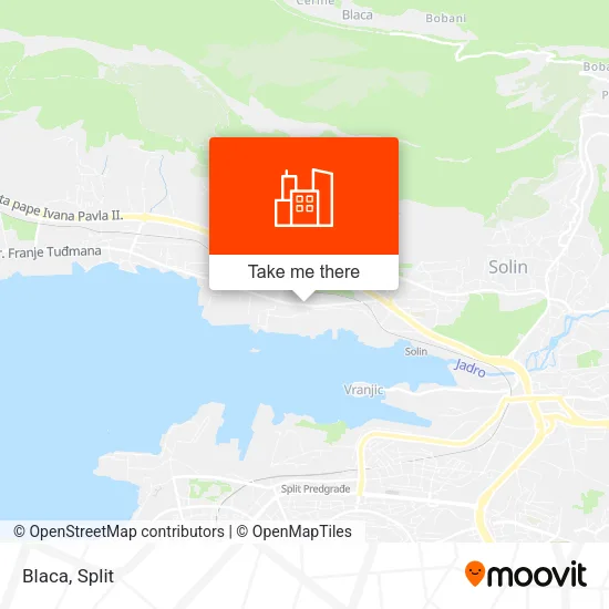 Blaca map