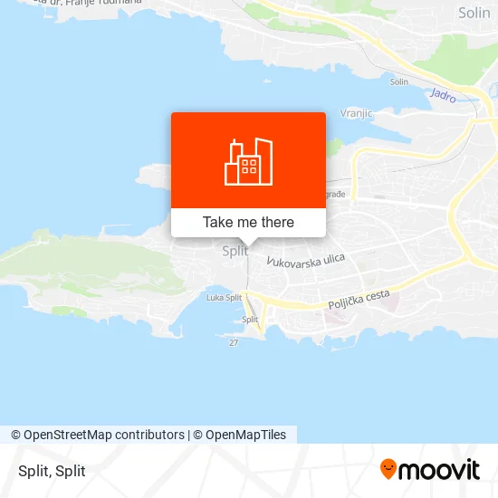 Split map
