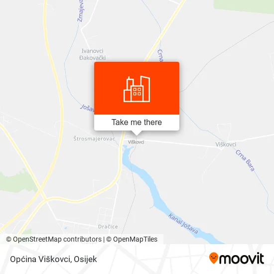 Općina Viškovci map