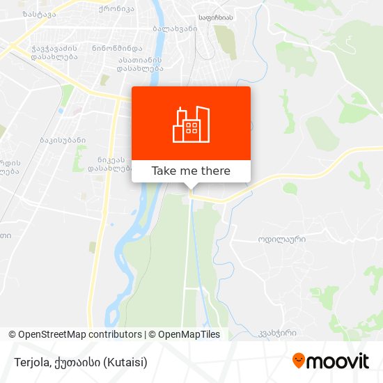Terjola map