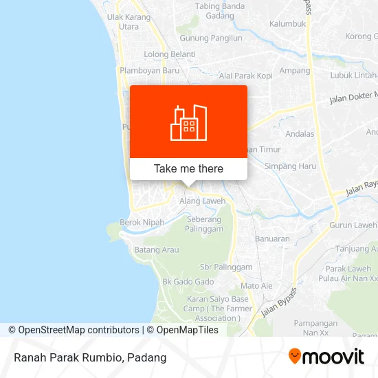 Ranah Parak Rumbio map