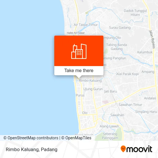 Rimbo Kaluang map