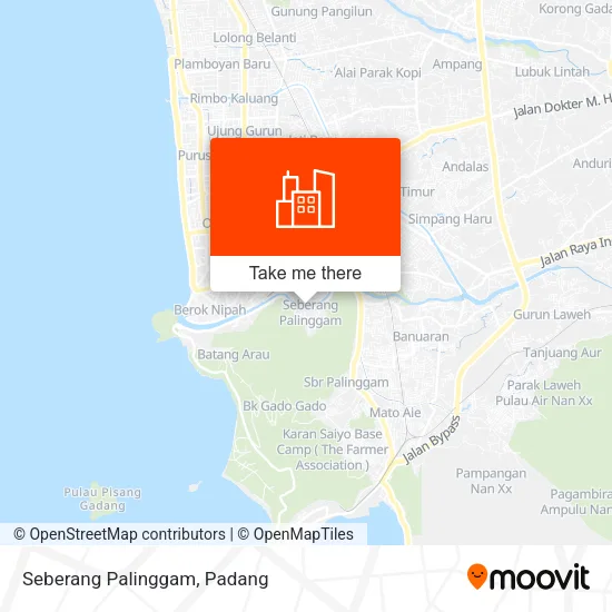 Seberang Palinggam map