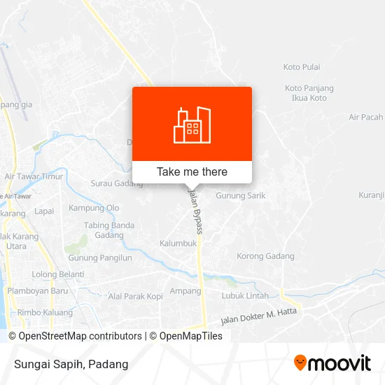 Sungai Sapih map