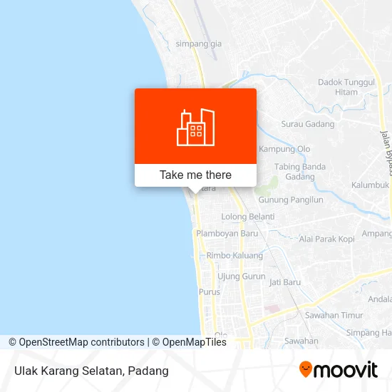 Ulak Karang Selatan map