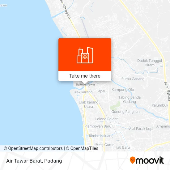 Air Tawar Barat map