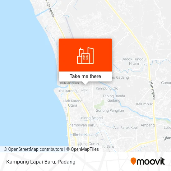 Kampung Lapai Baru map