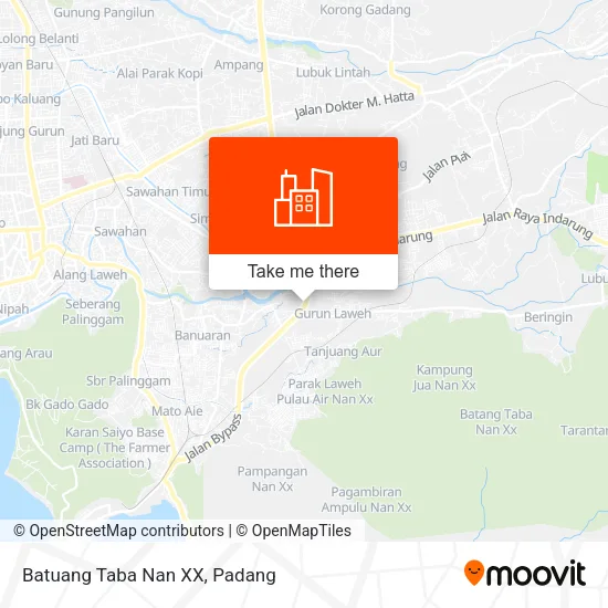 Batuang Taba Nan XX map