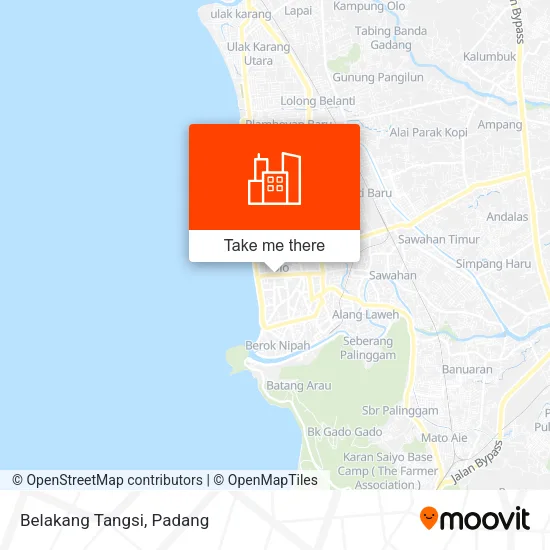 Belakang Tangsi map
