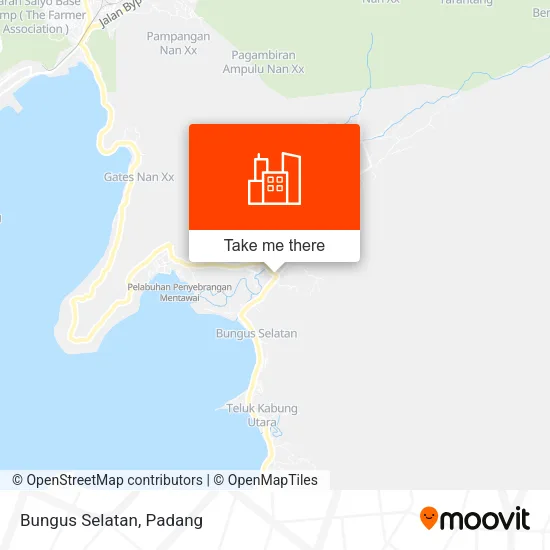Bungus Selatan map