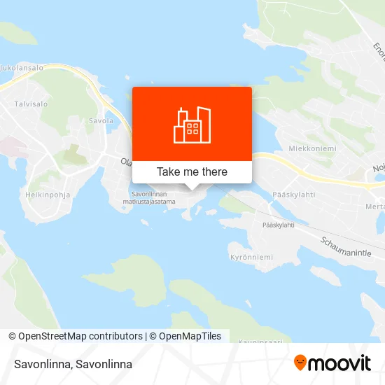 Savonlinna map