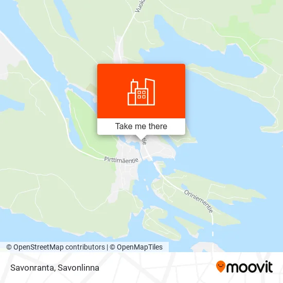 Savonranta map