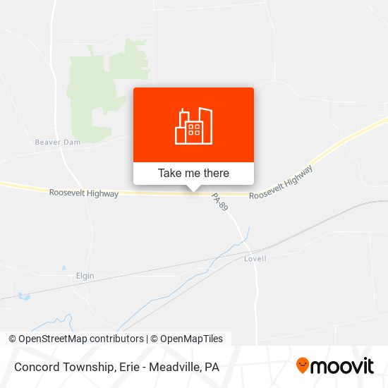 Concord Township map