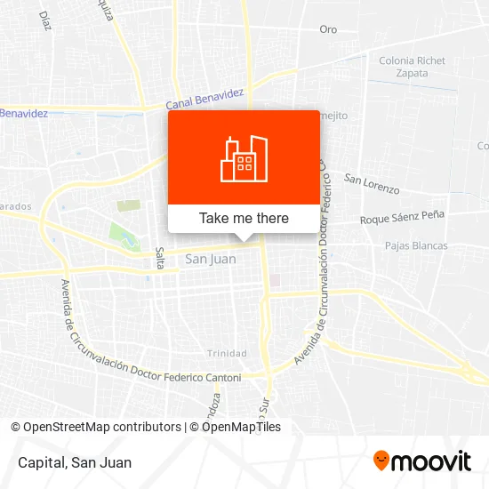 Capital map