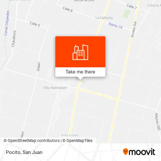 Pocito map