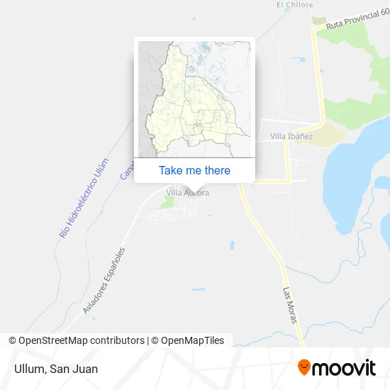 Ullum map