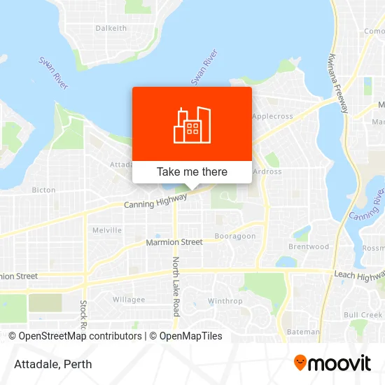 Mapa Attadale