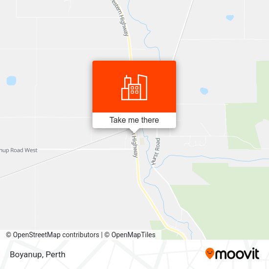 Boyanup map