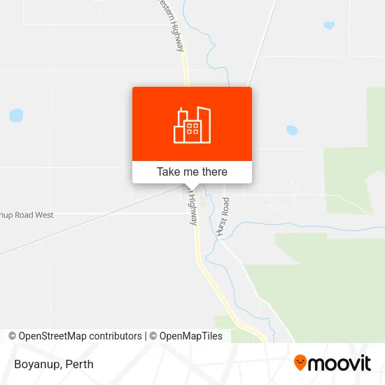 Boyanup map