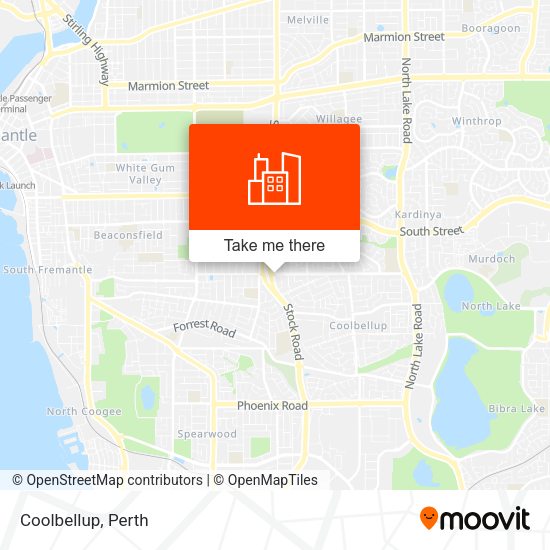 Coolbellup map