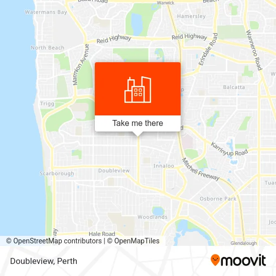 Doubleview map