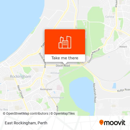 East Rockingham map