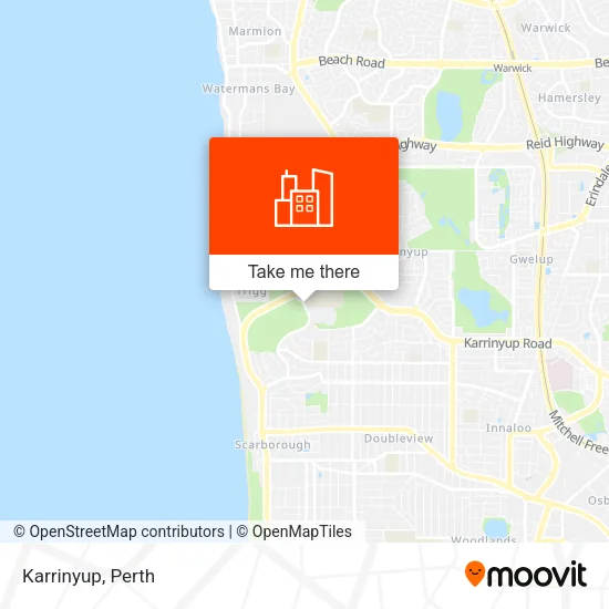 Karrinyup map
