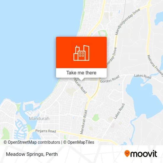 Meadow Springs map