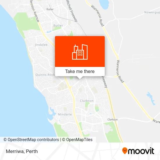 Merriwa map