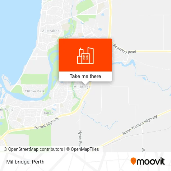 Millbridge map