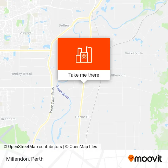 Millendon map