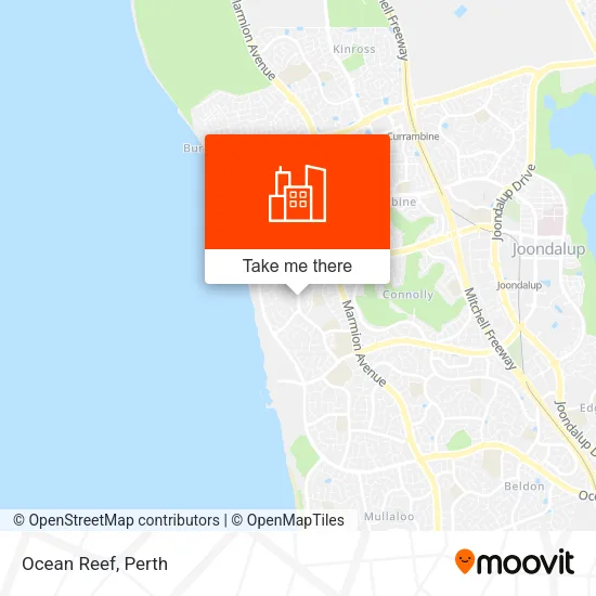 Ocean Reef map