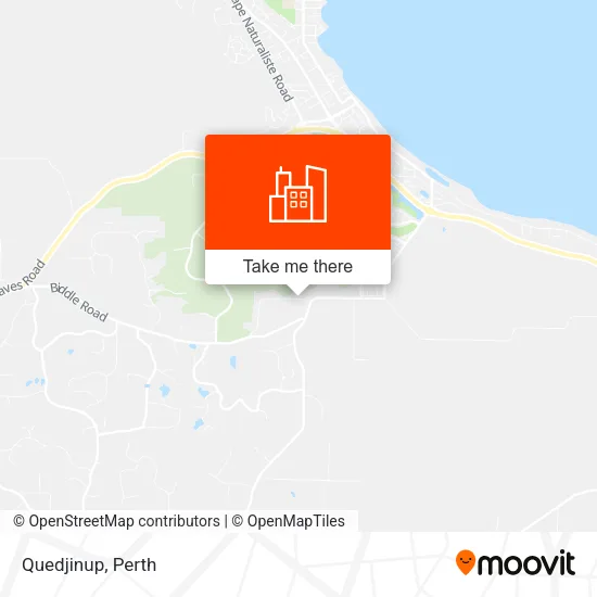Quedjinup map