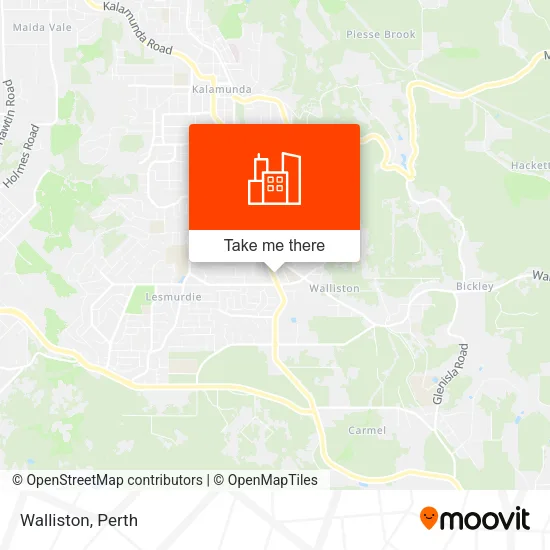 Walliston map