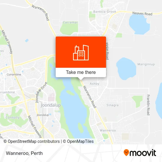 Wanneroo map