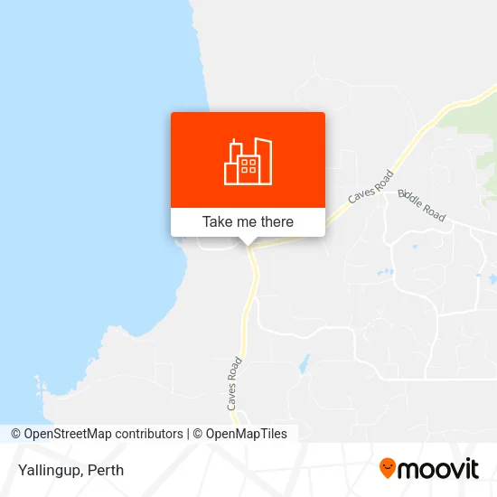 Yallingup map