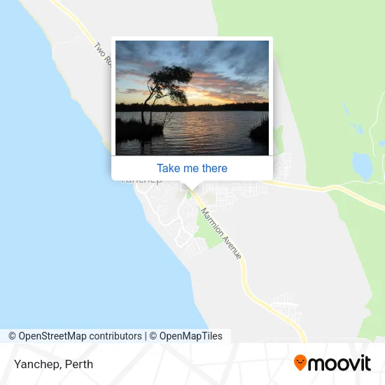 Yanchep map