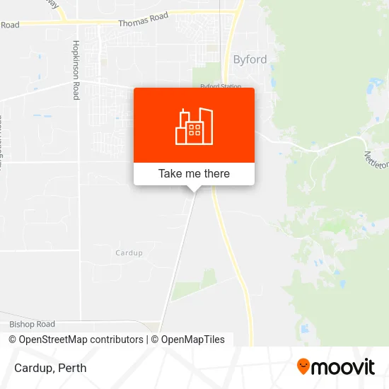 Cardup map