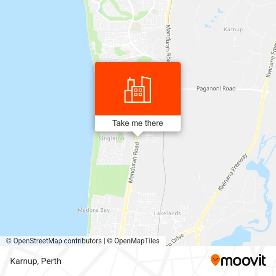 Karnup map
