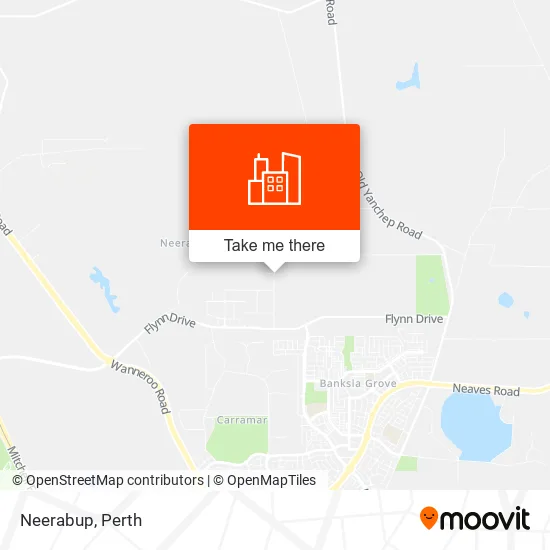 Neerabup map