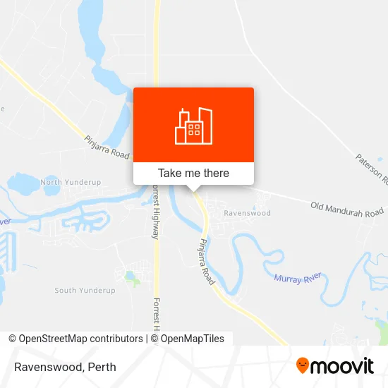 Ravenswood map