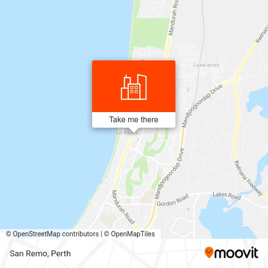 San Remo map