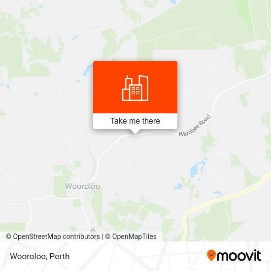 Wooroloo map