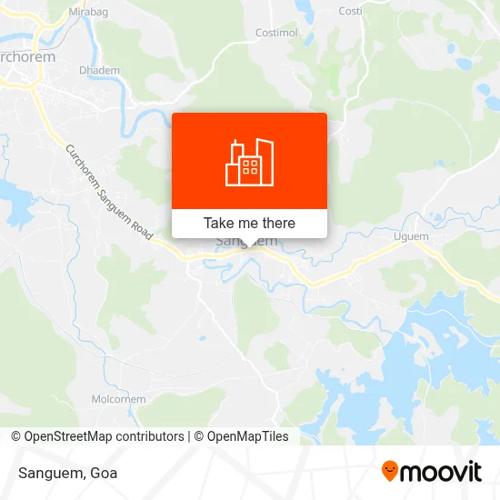 Sanguem map