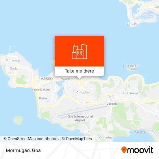 Mormugao map