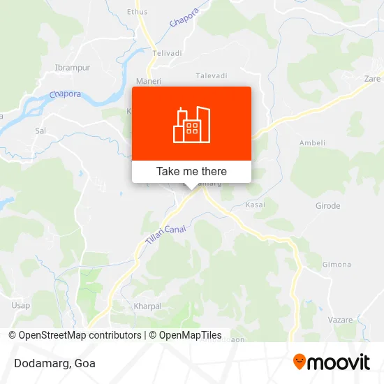 Dodamarg map