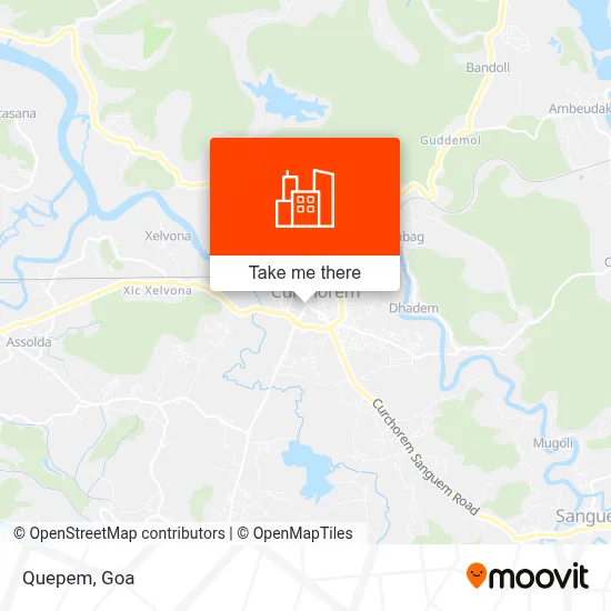 Quepem map