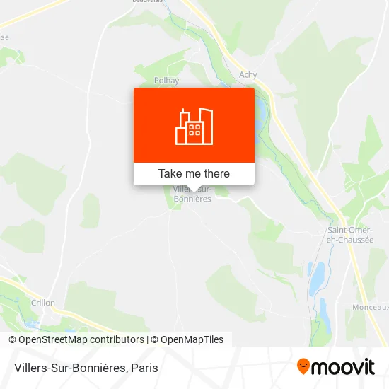 Villers-Sur-Bonnières map