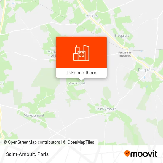 Saint-Arnoult map