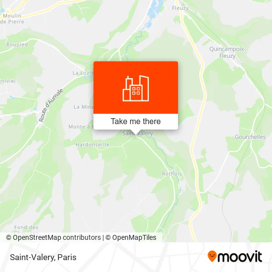 Saint-Valery map